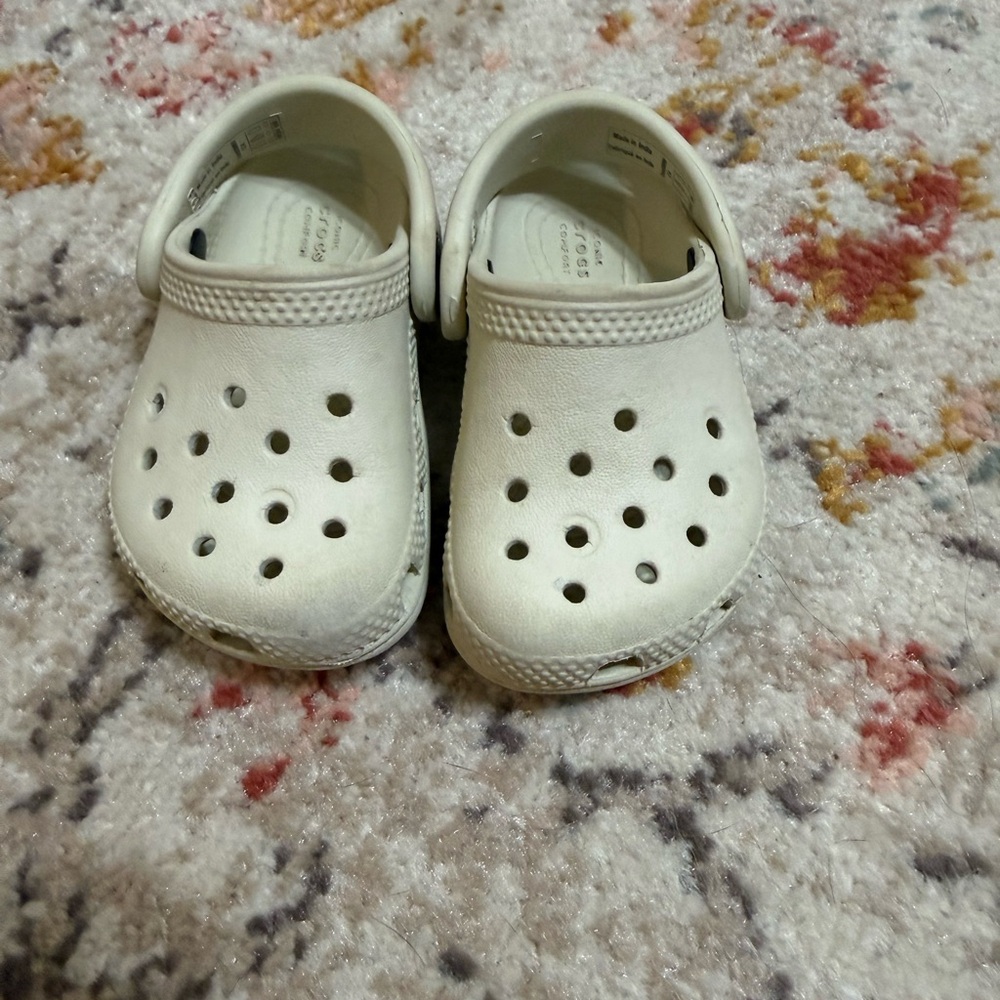 CROCS Kids White Sandals